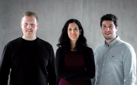 Das Gründerteam von UNIKAT.railings: Moritz Wesseler, Jimena Gálvez Paredes und Alexander Bogdanow